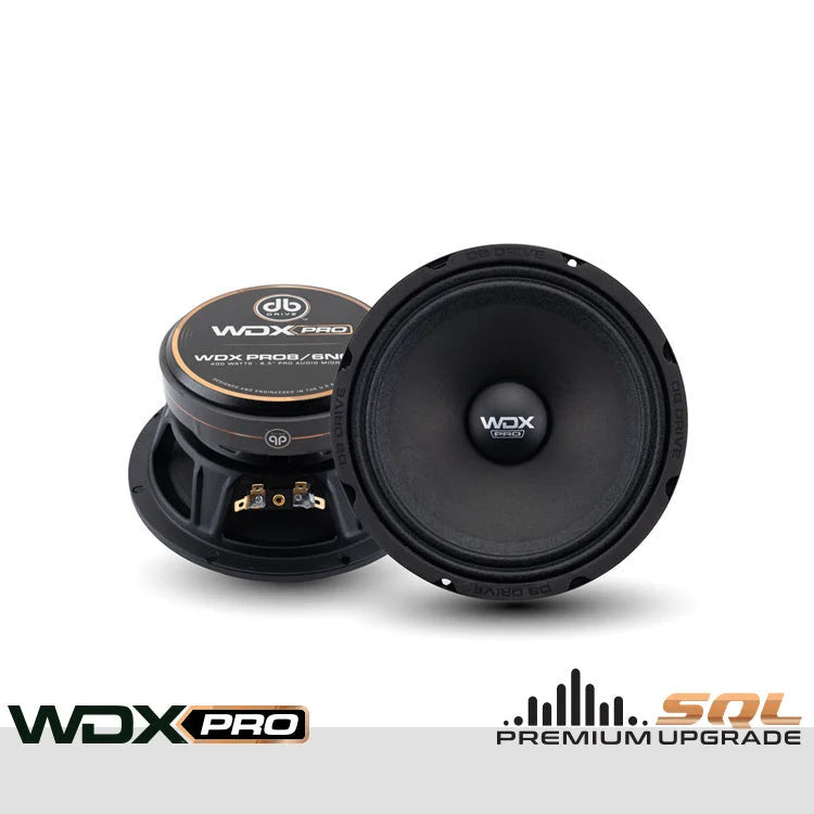 Wdxpro8/6nc.4: 6.5’’ Neo-charged Pro Audio Midbass (1 Pair)
