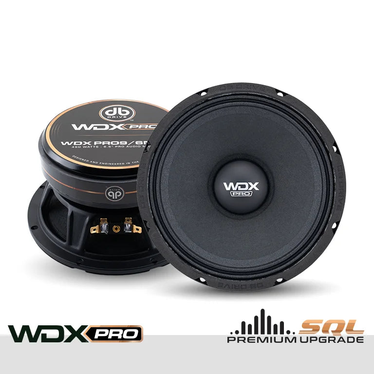 Wdxpro9/6nc.4: 6.5’’ Neo-charged Pro Audio Midbass (1 Pair)