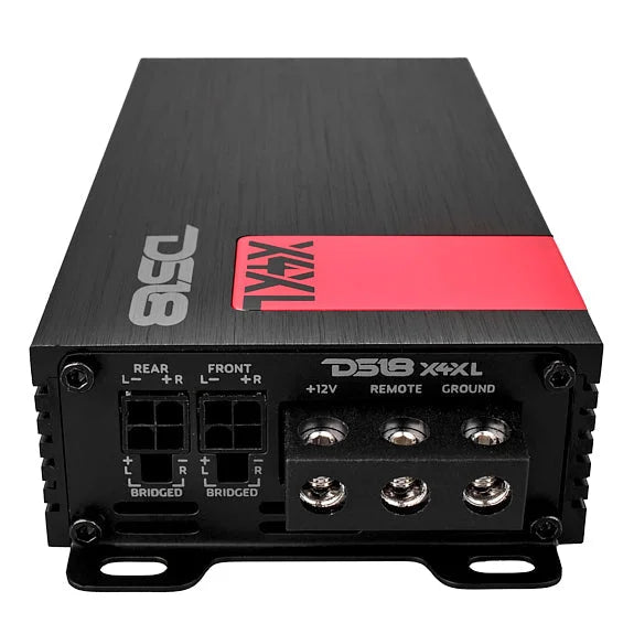 X 4-channel Ultra Compact Class d Amplifier 4 120 Watts Rms