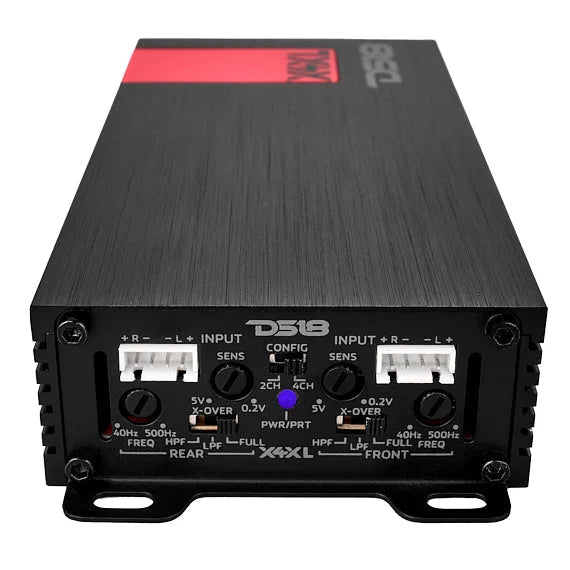 X 4-channel Ultra Compact Class d Amplifier 4 120 Watts Rms