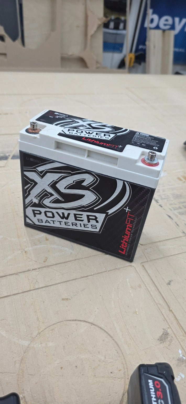 Used XS Power Li-S680 12V LithiumFit lithium battery actual condition front view