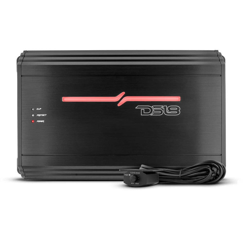 Zr 1-channel Class d Amplifier 1000 Watts Rms-1 Ohm - Car