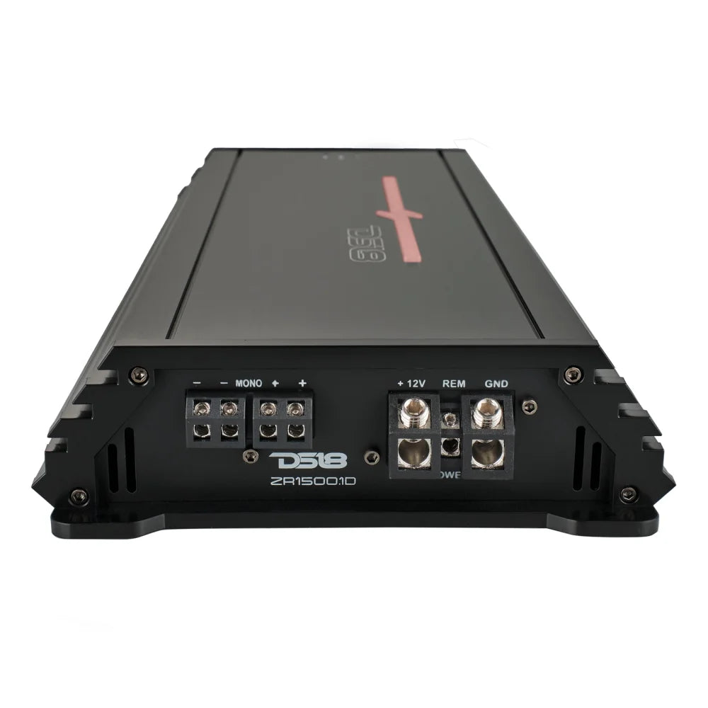 Zr 1-channel Class d Amplifier 1500 Watts Rms @ 1-ohm - Car