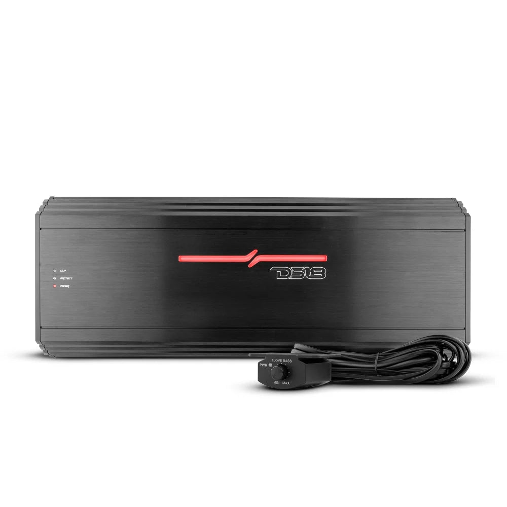 Zr 1-channel Class d Amplifier 2000 Watts Rms @ 1-ohm - Car