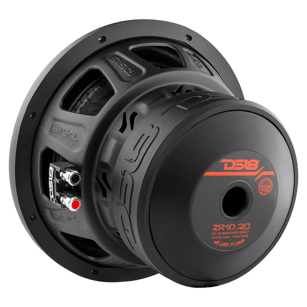 Zr 10’’ Subwoofer 700 Watts Rms Dvc 2-ohm - Car Audio: