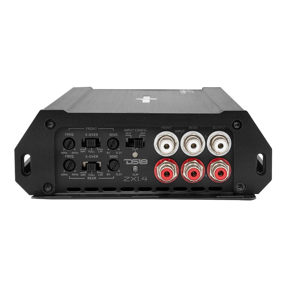 Zxi 4-channel Class d Amplifier 4 x 125 Watts Rms @ 4-ohm