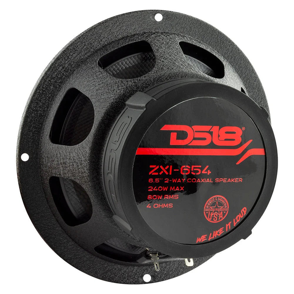 Zxi 6.5’’ 2-way Coaxial Speakers with Kevlar Cone 80