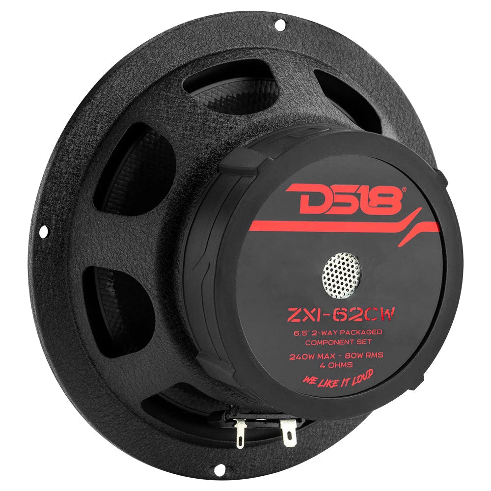 Zxi 6.5’’ 2- Way Component Speaker System with Kevlar