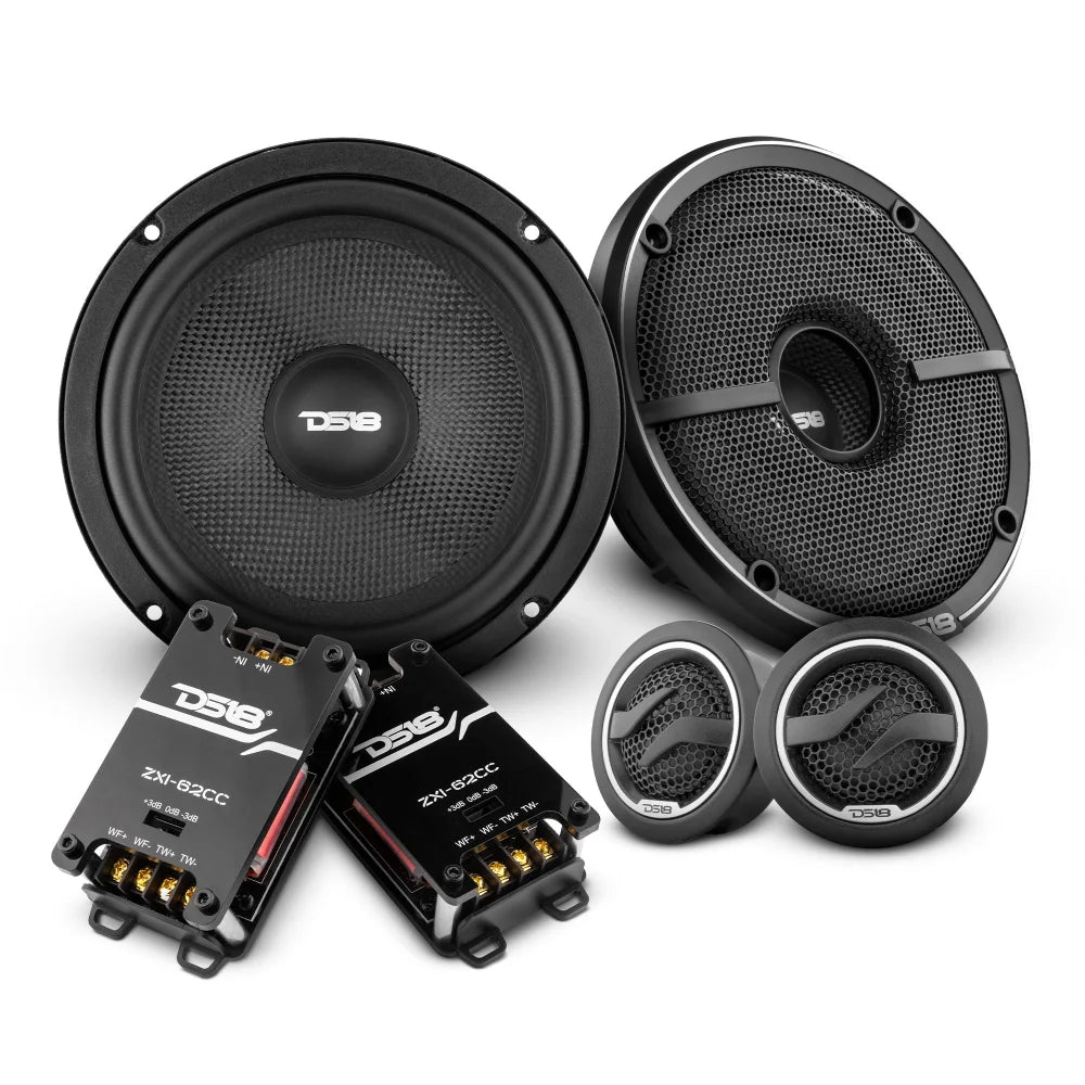 Zxi 6.5’’ 2- Way Component Speaker System with Kevlar